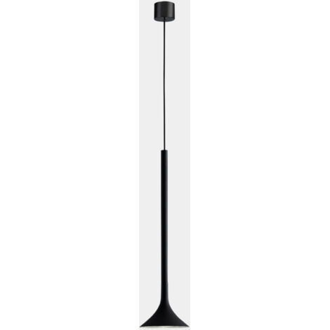 Grok Alive - Colgante de techo LED tipo domo Alive Black 575lm 2700K
