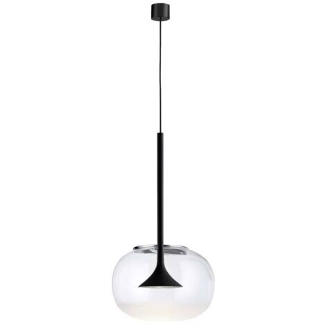 Grok Alive - LED Globe Plafonnier Suspendu Alive Noir 575lm 2700K