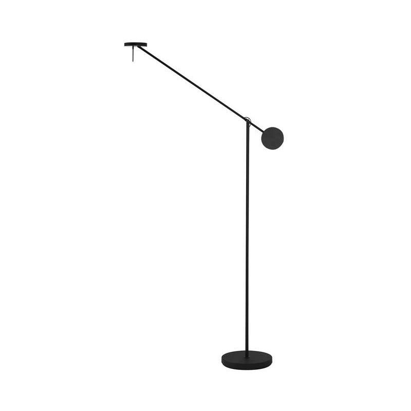 Image of Grok Invisible - Lampada da terra a led Nero Opaco Touch Dimmer 765lm 2700K