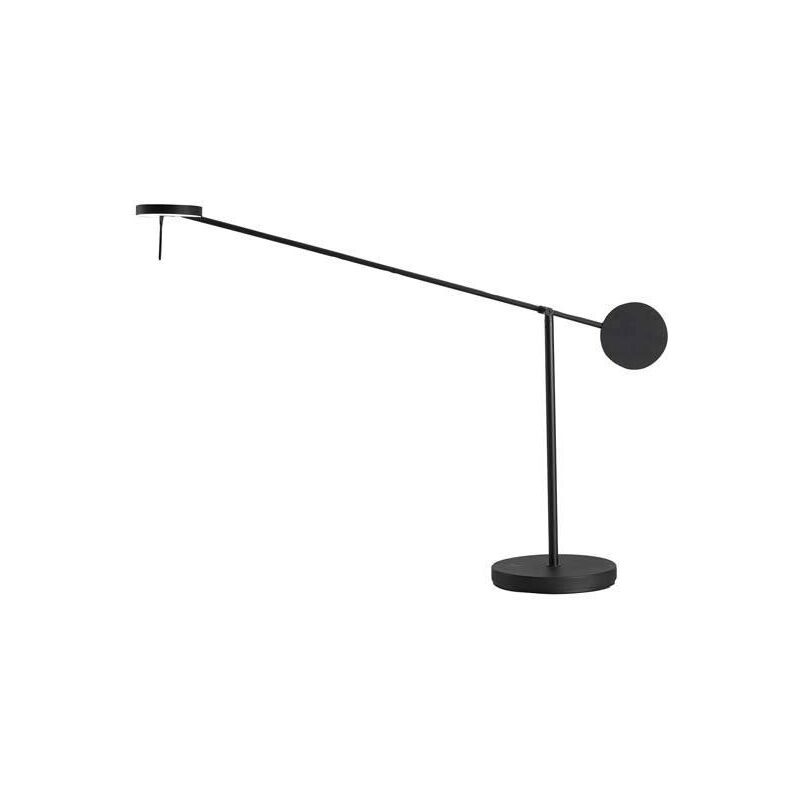 Leds-c4 - Grok Invisible - Lampe à poser led Gradateur Matt Black Touch 765lm 2700K