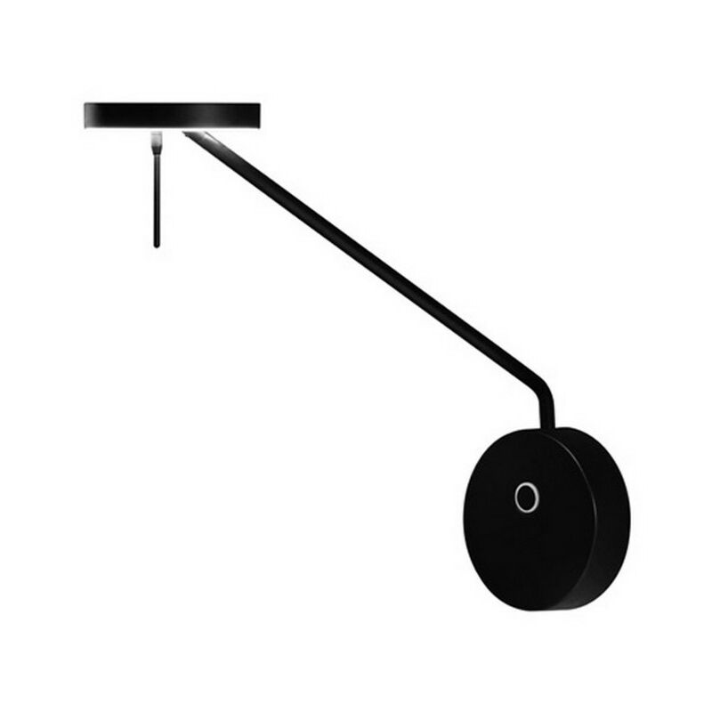 GROK Invisible Reader Large Wall Lamp Reader Arm Light Long LED Warm-White 2700K Black