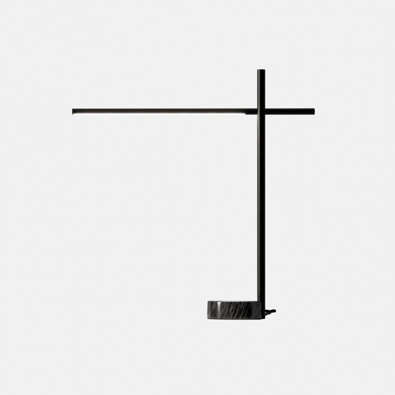 Leds-c4 - grok tubs Lampe de Table led Intégrée 10,5W 403lm 3000K Noir Métallique