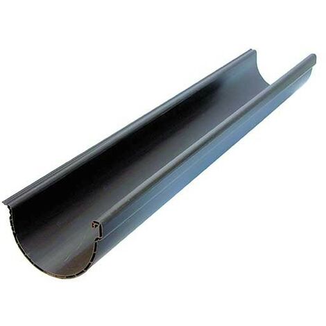 Gronda in pvc marrone tipo "milano" mt 5