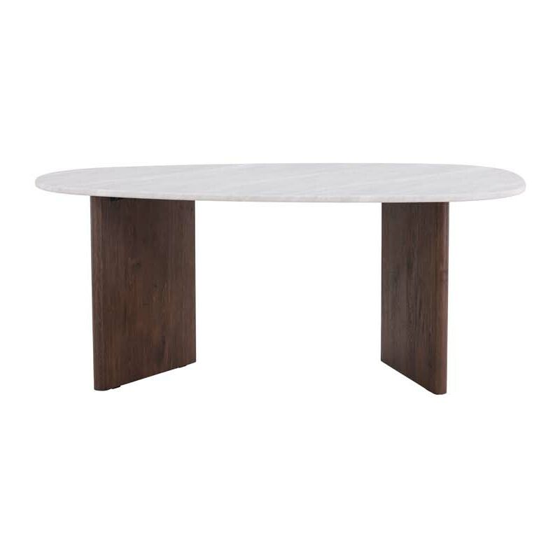 Ebuy24 - Grönvik table de salle à manger 90x180cm gris clair.