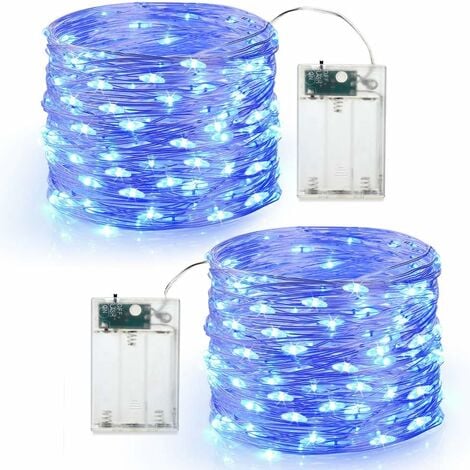 Guirlande LED pour Bouteille Bleu - Cdiscount Maison