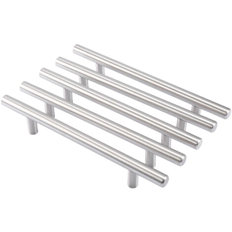 GROOFOO 20Pcs/Pack 200mm Furniture T Bar Handle Pull Knob Kitchen Door Cabinet Knobs
