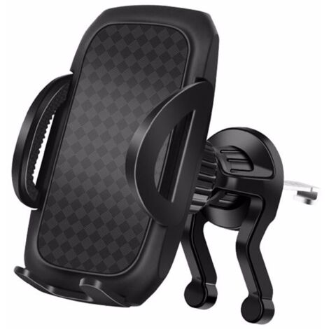 GROOFOO 360° Rotating Universal Mobile Car Phone Holder Air Vent Mount Cradle Stand