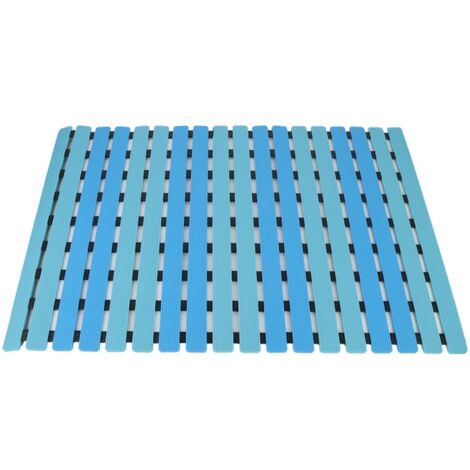 GROOFOO-Anti-Skid Bathtub Mat Shower Floor Mats with Drain Hole Foot Pad 4063cm
