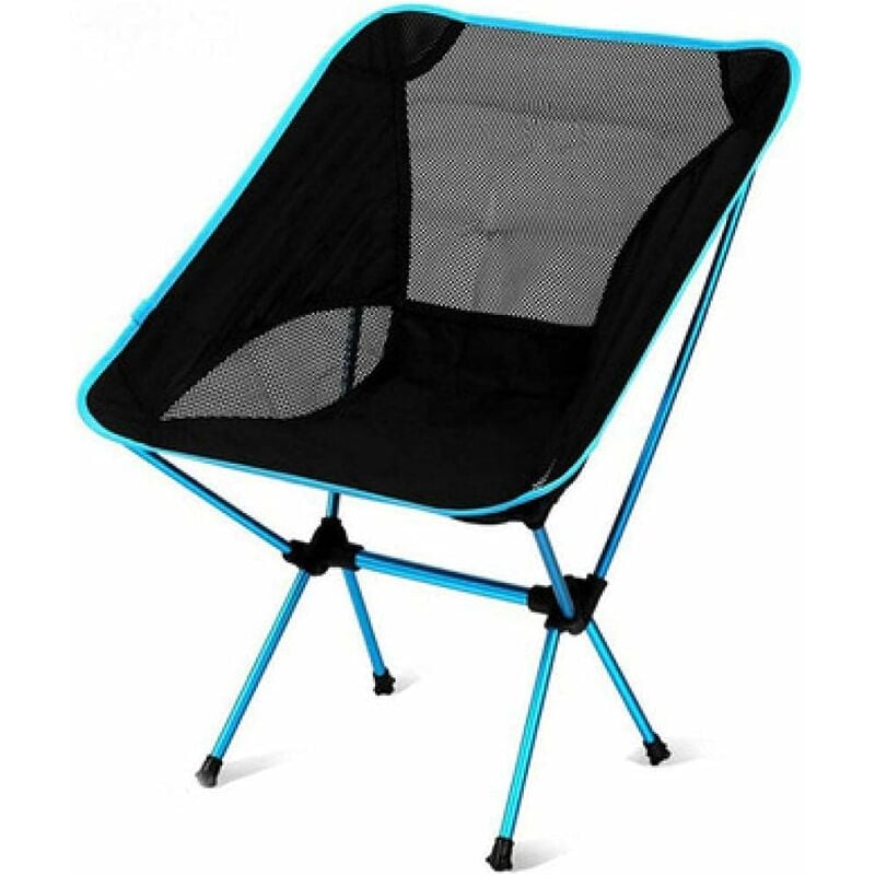 Groofoo - Chaise Pliante Ultralégère Portable avec Sac de Rangement Chaises Oxford en Alliage d'Aluminium pour Sport de Plein Air Camping Randonnée