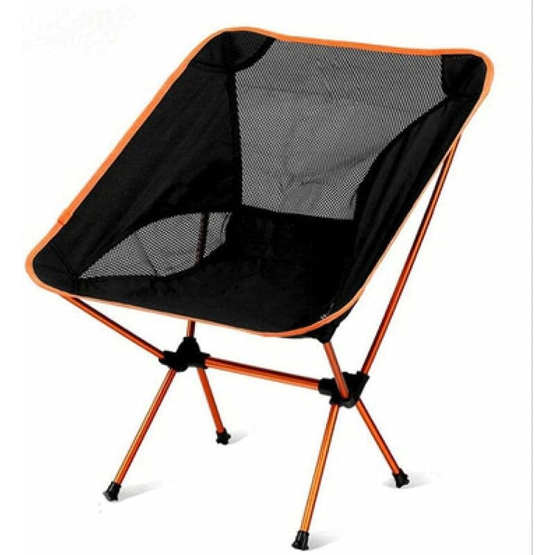 Groofoo - Chaise Pliante Ultralégère Portable avec Sac de Rangement Chaises Oxford en Alliage d'Aluminium pour Sport de Plein Air Camping Randonnée