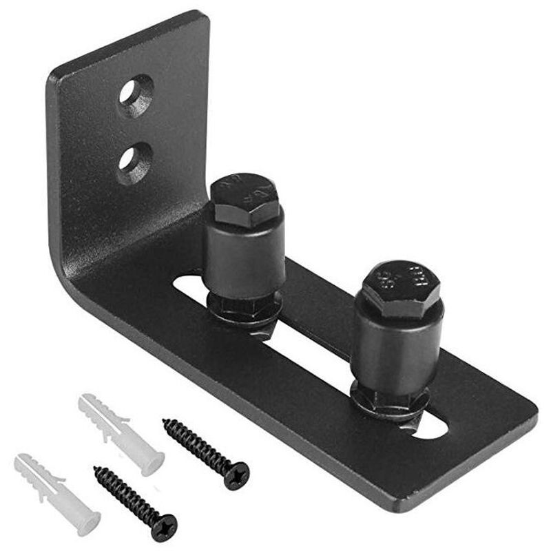 Groofoo - Ineasicer Guide Sol Porte Coulissante, Guide de plancher Porte, Rail de Sol Pour Porte De Grange, Guide Pour Le Sol du Support du Sol