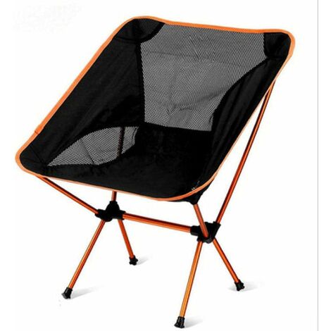 Camping Chair, Portable Fishing Chair, Lightweight Outdoor Foldable Camping  Stool with Items Storage Room, Mini Compact