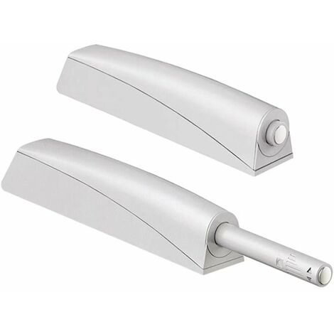 GrooFoo Push to Open Amortisseur Porte Placard Jiayi 2 Pièces Loquet Magnetique Push Open Poussoir Placard Fermeture Magnétiques pour Armoire Systeme Push to Open Amortisseur Tiroir