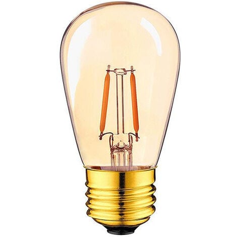 Ampoule LED à filament spirale vintage pour guirlande 36V basse
