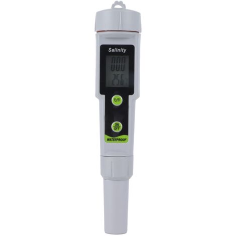 GROOFOO Salinity Meter Digital PenType Salinity Tester for Seawater Salt Water Swimming Pool