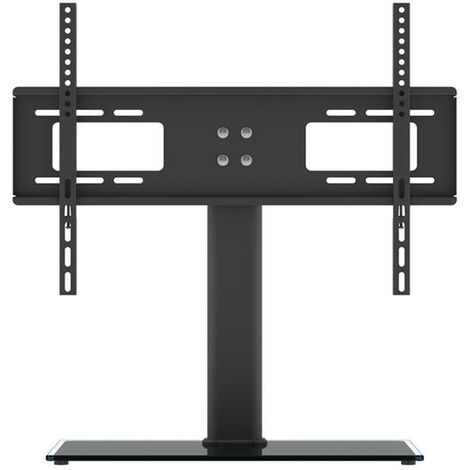 VEVOR Support TV Televisions 26 a 60 pouces, Pied TV Universel Televiseur  LCD/LED/Plasma Incurves Hauteur Reglable 107,4-187,4 cm Charge Maximal 60  kg