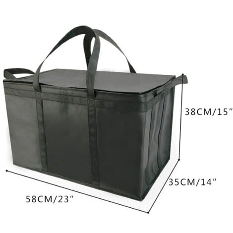 Moyouno Sac Isotherme Pliable Pour Pique-Nique Avec Poignée, Doublure