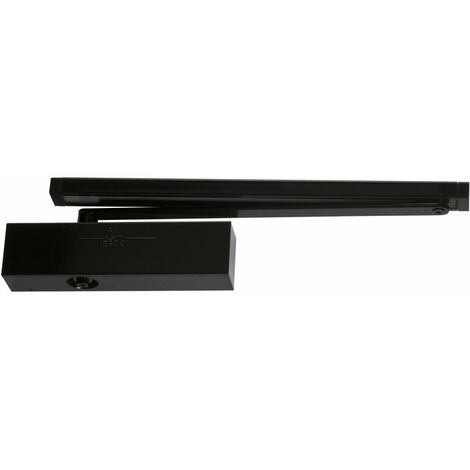 Groom – Ferme-porte à glissière GR400 force 3 – Pignon excentré pour fermeture automatique – Charge max 60kg – Largeur de porte jusqu'à 950mm