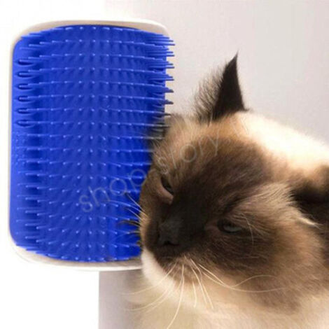 GROOMER : Brosse d'Angle de Toilettage pour Chat.