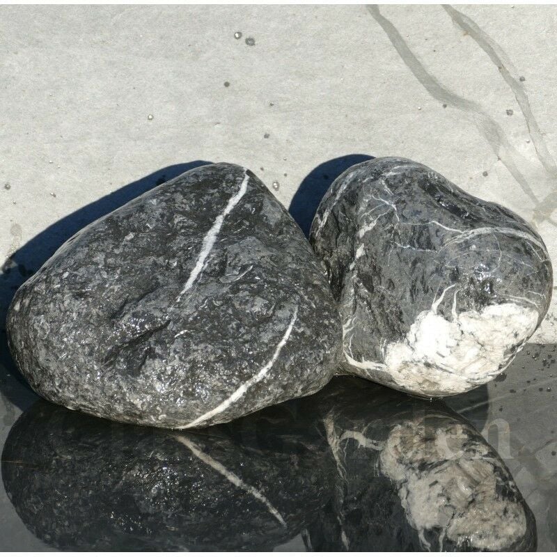 Gros Galet Noir Electric 200-300 - pack 2 Galet