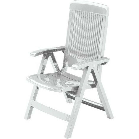 FAUTEUIL MULTIPOSITION FIDJI 3 BLANC