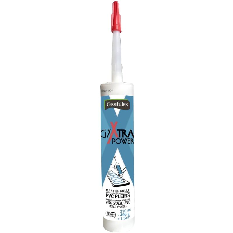 

Pegamento revestimiento mural Gx Extra Power 310ml - Grosfillex