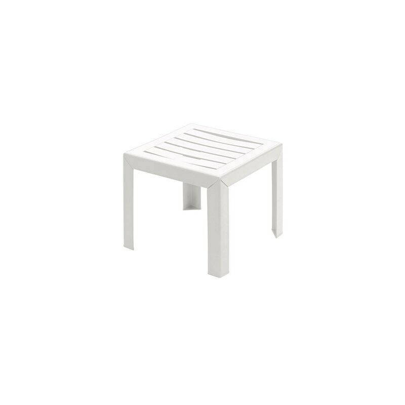 Table miami blanche 40 x 40 cm - 53001004
