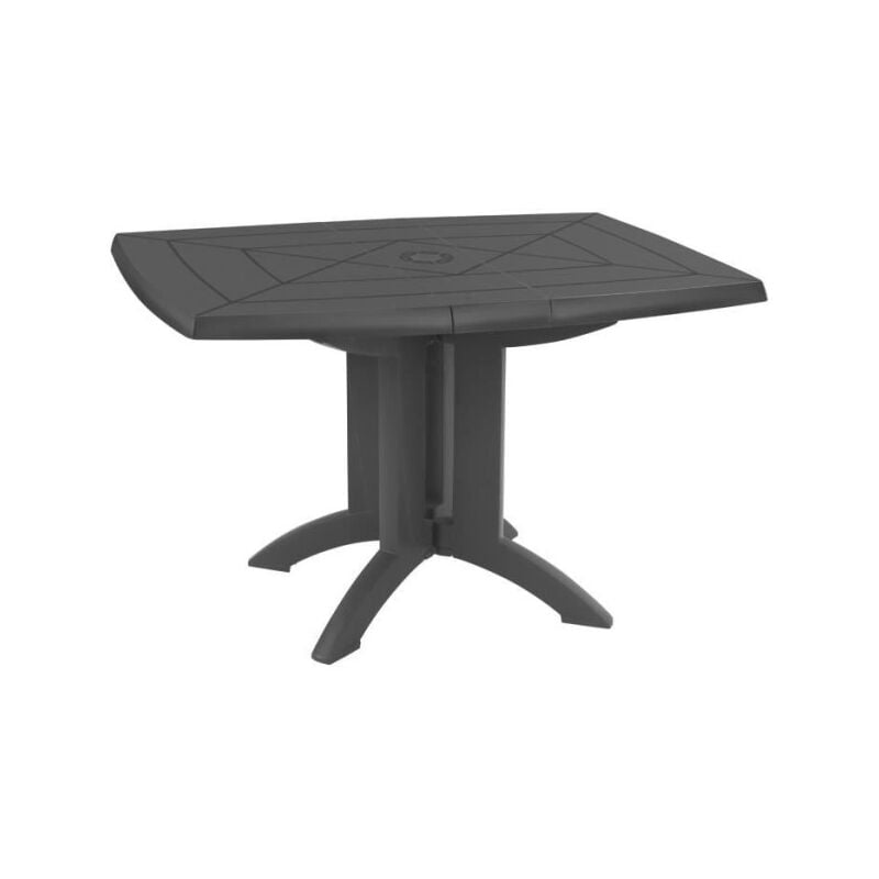Table pliante Grill Me Vega - 118x77 cm - Anthracite