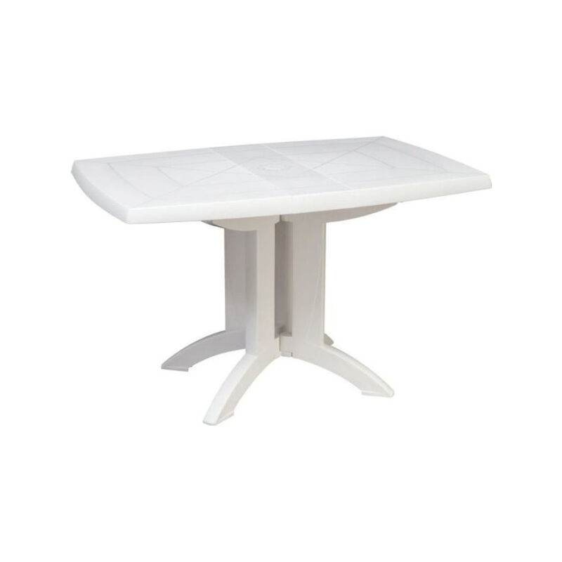 Grosfillex Table Vega 118x77 - Blanc