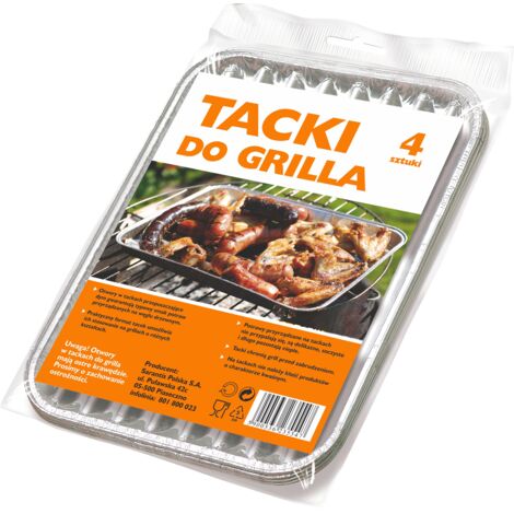 Grosik Grill Trays 4 pezzi