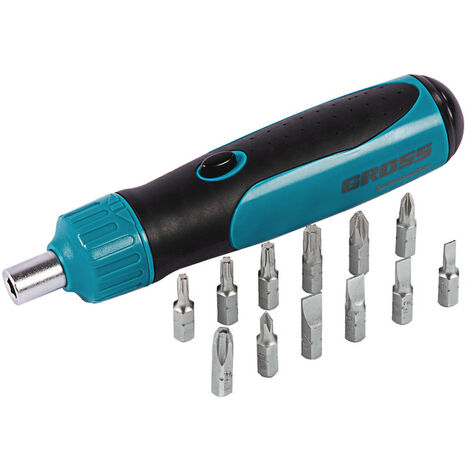 GROSS - Tournevis à cliquet SmartPush 12 pcs.