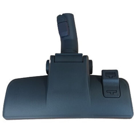 Grosse brosse, embout 2 positions noire (brosse, embout à clip)