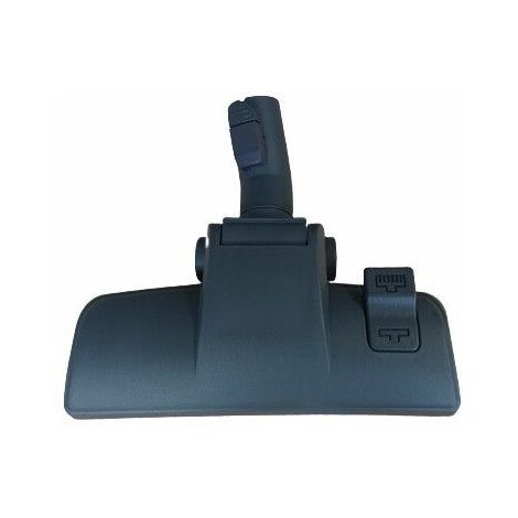 Grosse brosse, embout 2 positions noire (brosse, embout à clip)