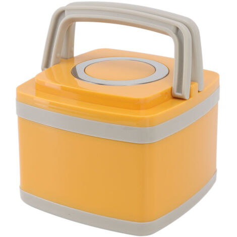 Große, isolierte Bento-Box aus Edelstahl 304 (0,9 l), auslaufsicher, für Picknicks, Büro und Schule