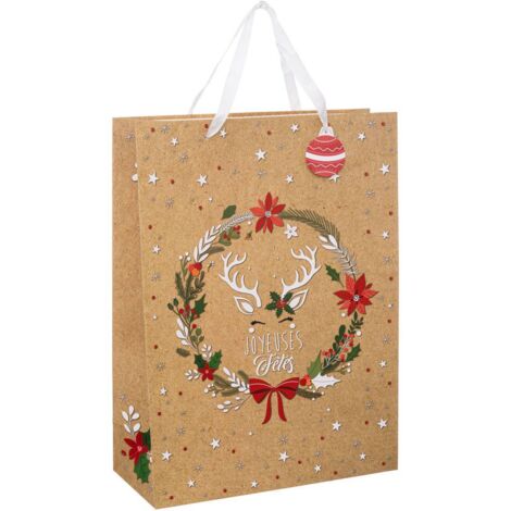 Große Kraft-Geschenktasche - Feeric lights & christmas