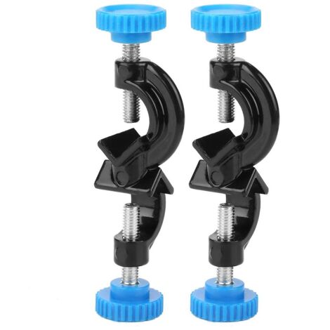 Große Labor Kreuz Klemmen Halter Stange Ständer Rack Klaue Metall Griff Clip Unterstützung Labor Ausstattung 2 STÜCKE