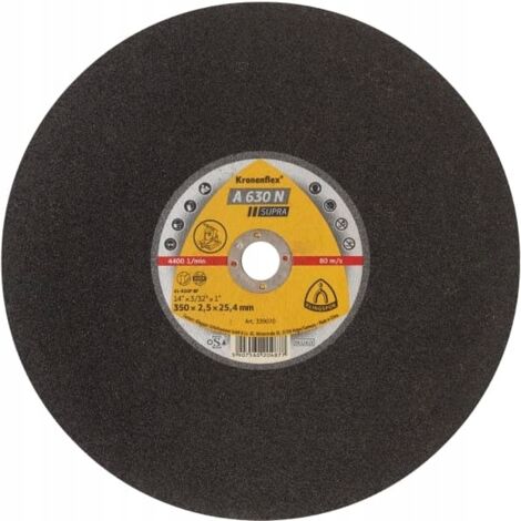 GROSSE STAHL-TRENNSCHEIBE 356x2,5x25,4 KLINGSPOR
