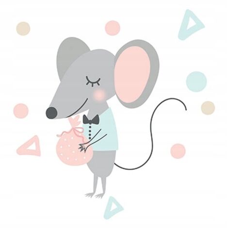 GROSSE TIERE WANDAUFKLEBER N002-006