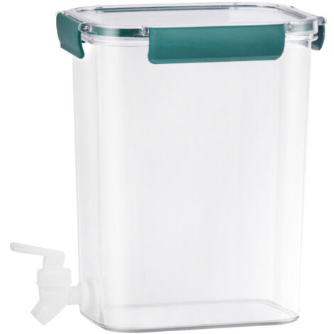 Großer 4,5-Liter-Wasserkocher mit dickem, auslaufsicherem Küchenhahn – grüner Aufbewahrungsbehälter