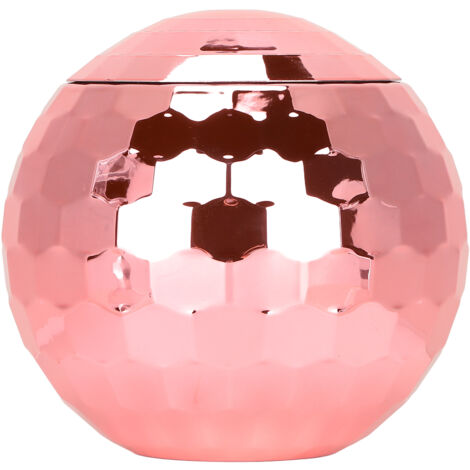 Großer 600-ml-Blitzkugelbecher für Mottopartys und Reisen – Roségold