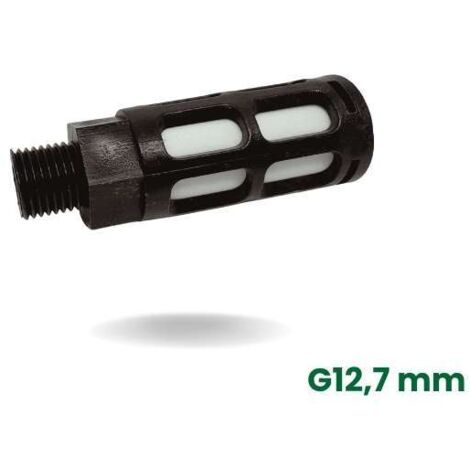 Großer Kunststoffschalldämpfer, 12,7 mm Gewinde