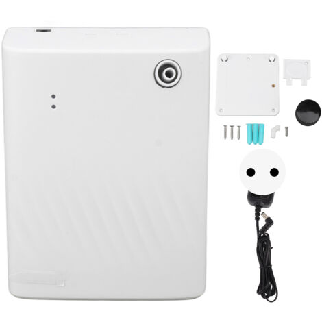 Großer, professioneller Diffusor für ätherische Öle – Verbessert Schlaf und Atmosphäre – Für Zuhause, Büro und Hotel – Weiß, EU-Stecker 100–240 V