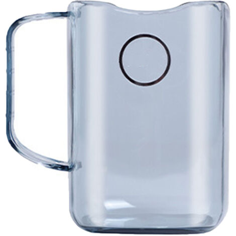 Großer Zahnbürstenbecher mit Griff, blau, für Zuhause