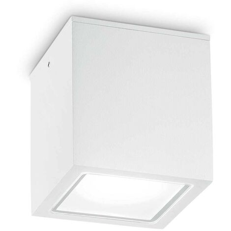 Großes Aufbau-Downlight für den Außenbereich, weiß, IP54, GU10