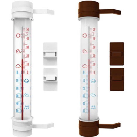 Großes selbstklebendes Rohraußenthermometer