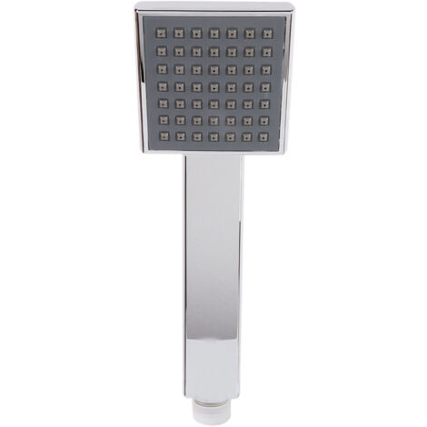Großvolumiger Handbrausekopf mit Sprühfunktion, schlankes, quadratisches Design mit Einweg-Strombegrenzungstechnologie, Duschkopf