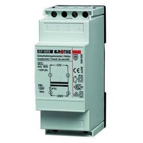 Grothe 14102 Klingel-Transformator 8 V/AC 2 A