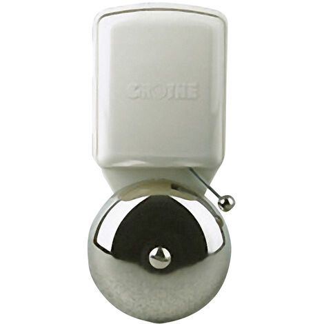 Grothe 24111 Klingel 8 V (max) 80 dBA Grau, Silber