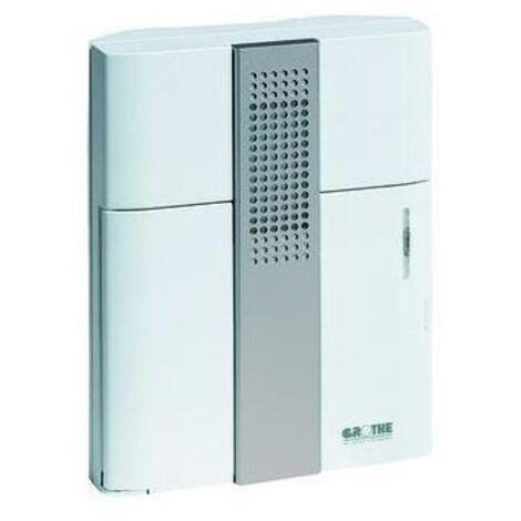 Grothe 43150 Gong 8 - 12 V 83 dBA Weiß, Silber