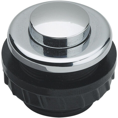Grothe 62033 Klingeltaster 1fach Chrom 12 V/1,5 A
